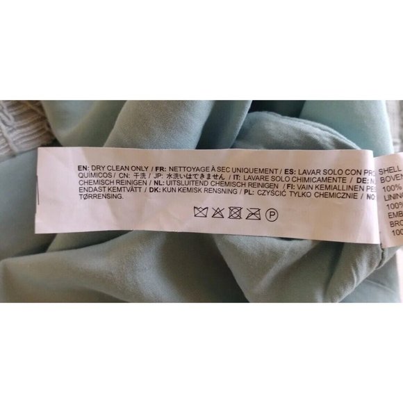 Just One Answer Skirt Womens XS Mini Front Side Slit Embroidered - Picture 9 of 16